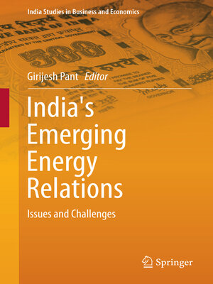 cover image of India's Emerging Energy Relations